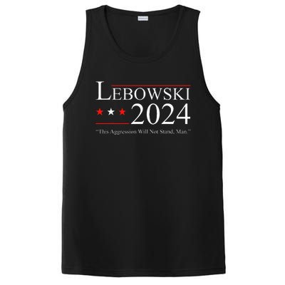 Funny Political Name Lebowski Political Election Vote 2024 PosiCharge Competitor Tank