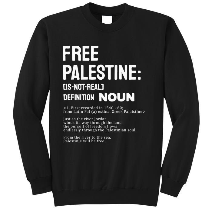 Free Palestine Narcissistic Psychopath Sweatshirt