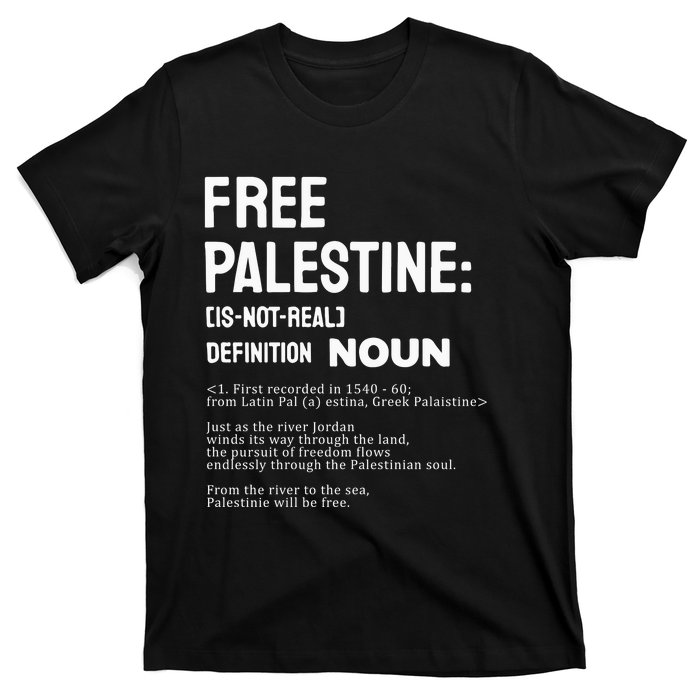 Free Palestine Narcissistic Psychopath T-Shirt