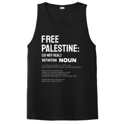 Free Palestine Narcissistic Psychopath PosiCharge Competitor Tank