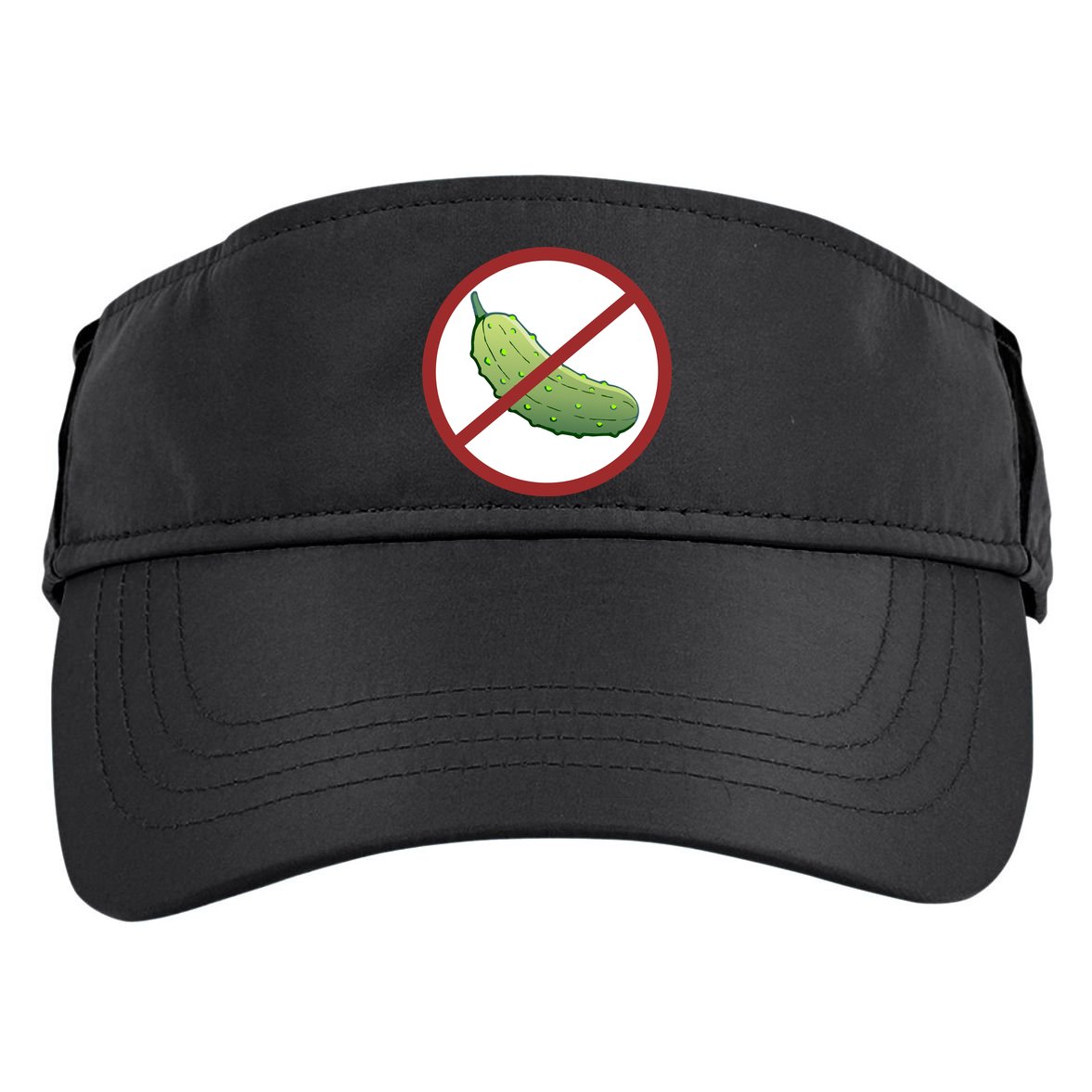Fun Pickleball, No Pickle, Pickleball For Life Adult Drive Performance Visor