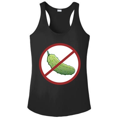 Fun Pickleball, No Pickle, Pickleball For Life Ladies PosiCharge Competitor Racerback Tank