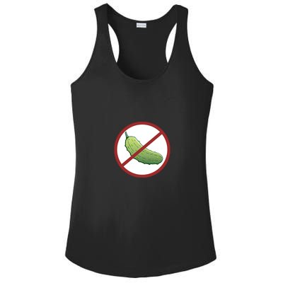 Fun Pickleball, No Pickle, Pickleball For Life Ladies PosiCharge Competitor Racerback Tank