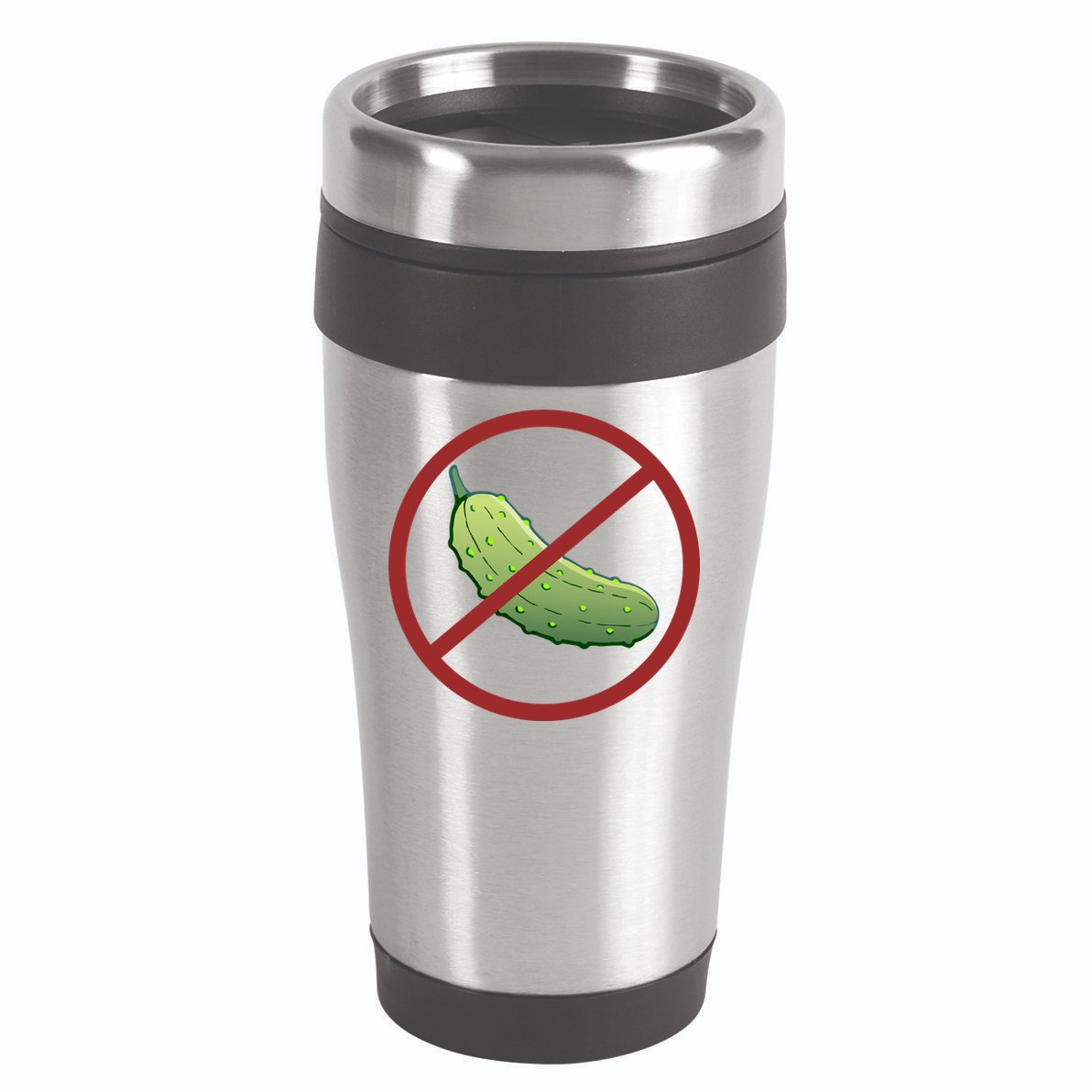 Fun Pickleball, No Pickle, Pickleball For Life 16oz Travel Tumbler
