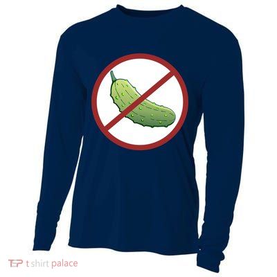 Fun Pickleball, No Pickle, Pickleball For Life Cooling Performance Long Sleeve Crew