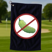 Fun Pickleball, No Pickle, Pickleball For Life Golf Towel