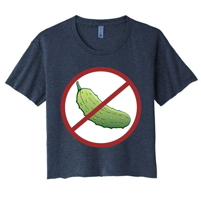 Fun Pickleball, No Pickle, Pickleball For Life Crop Top