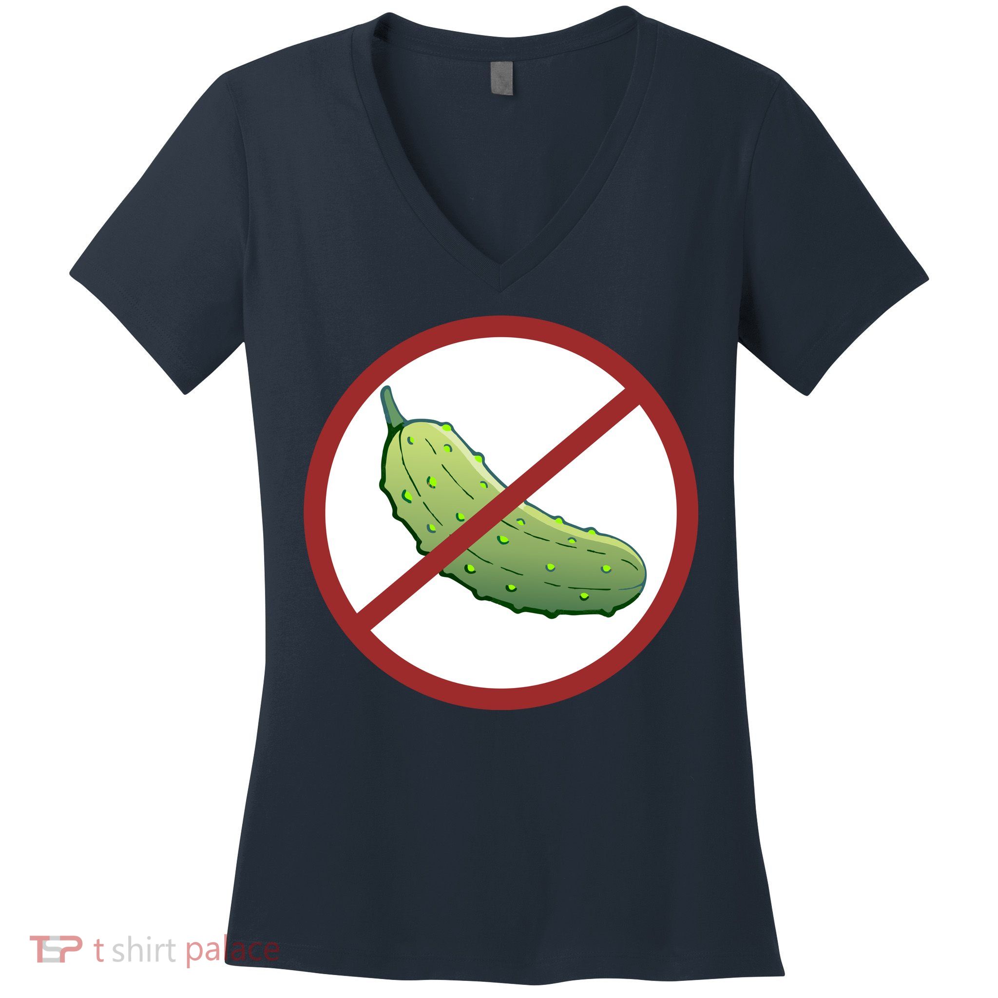 Fun Pickleball, No Pickle, Pickleball For Life Women's V-Neck T-Shirt