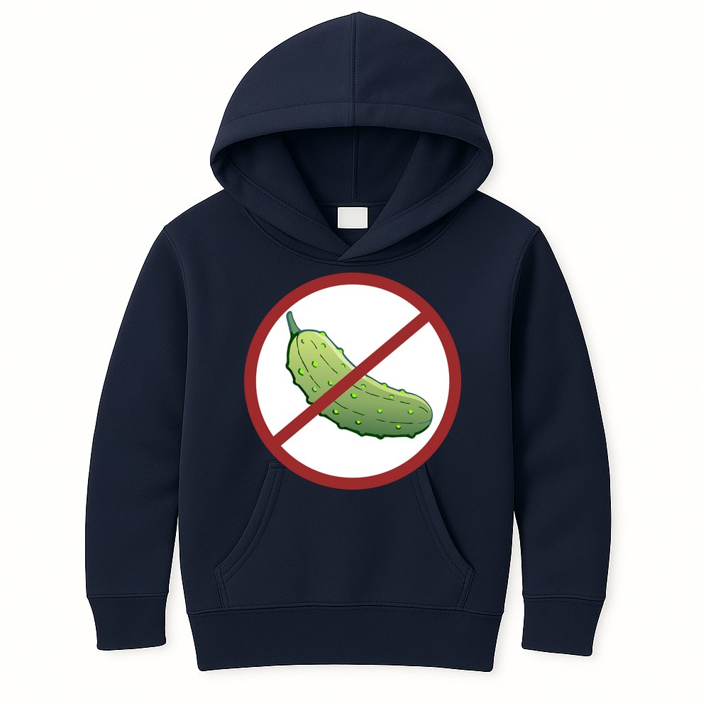 Fun Pickleball, No Pickle, Pickleball For Life Kids Hoodie