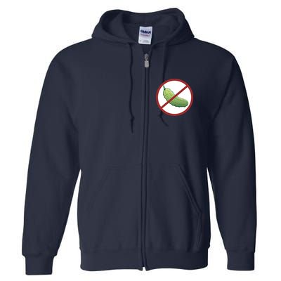Fun Pickleball, No Pickle, Pickleball For Life Full Zip Hoodie