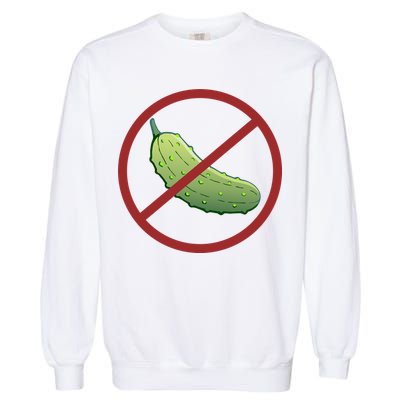 Fun Pickleball, No Pickle, Pickleball For Life Garment-Dyed Sweatshirt