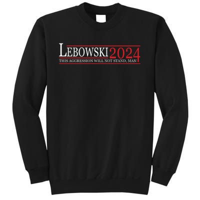 Funny Political Name Lebowski Political Election Vote 2024 Sweatshirt