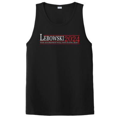 Funny Political Name Lebowski Political Election Vote 2024 PosiCharge Competitor Tank