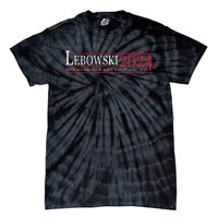 Funny Political Name Lebowski Political Election Vote 2024 Tie-Dye T-Shirt