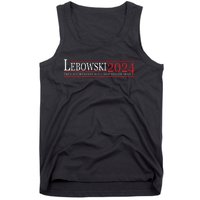 Funny Political Name Lebowski Political Election Vote 2024 Tank Top