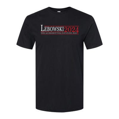 Funny Political Name Lebowski Political Election Vote 2024 Softstyle CVC T-Shirt