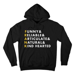 Frank Personalized Name Hoodie