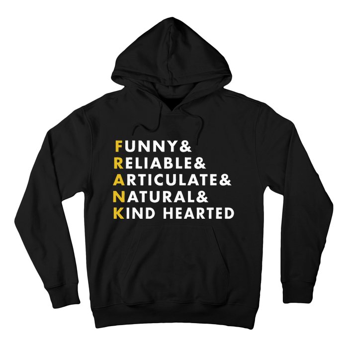 Frank Personalized Name Hoodie