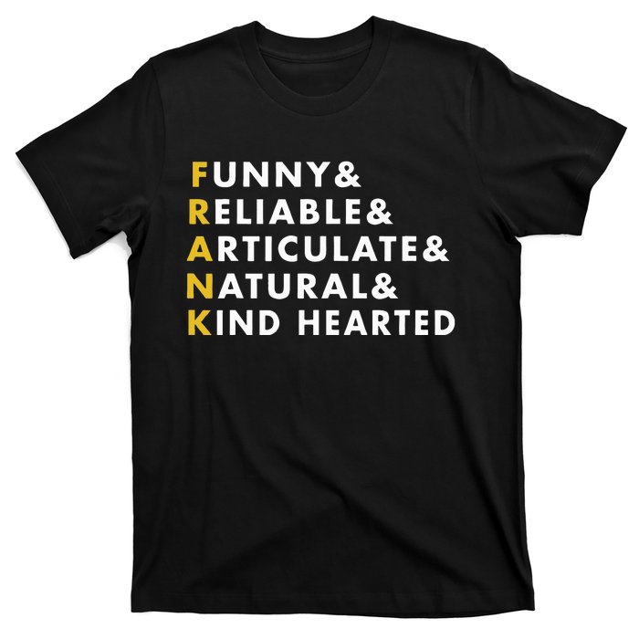 Frank Personalized Name T-Shirt