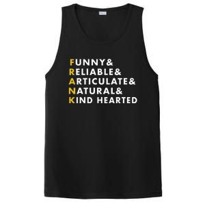 Frank Personalized Name PosiCharge Competitor Tank