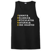 Frank Personalized Name PosiCharge Competitor Tank