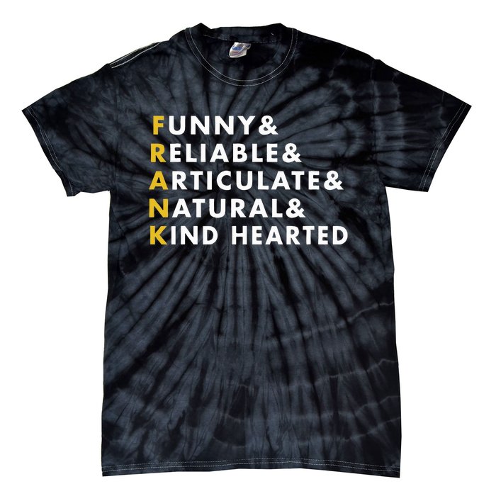 Frank Personalized Name Tie-Dye T-Shirt