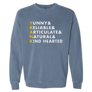 Frank Personalized Name Garment-Dyed Sweatshirt