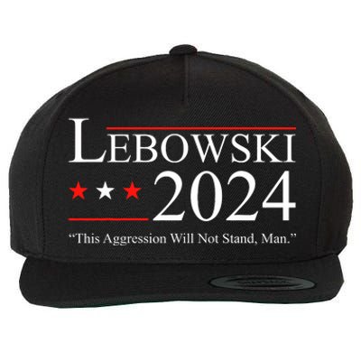 Funny Political Name Lebowski Political Election Vote 2024 Funny Wool Snapback Cap