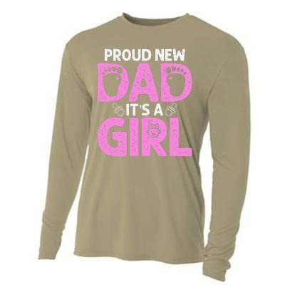 Funny Proud New Dad Gift For Fathers Day Its A Cooling Performance Long Sleeve Crew