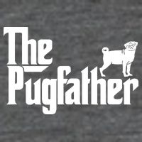 Funny Pug Owner Shirts The Pugfather Pug Father Gift Tall T-Shirt