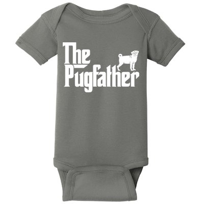 Funny Pug Owner Shirts The Pugfather Pug Father Gift Baby Bodysuit
