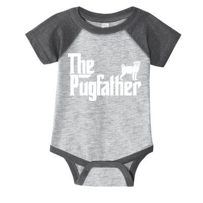Funny Pug Owner Shirts The Pugfather Pug Father Gift Infant Baby Jersey Bodysuit