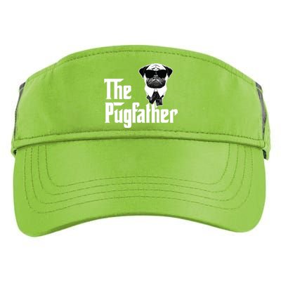 Funny Pug Owner The Pugfather Father Gift Dog Lovers Owner Adult Drive Performance Visor