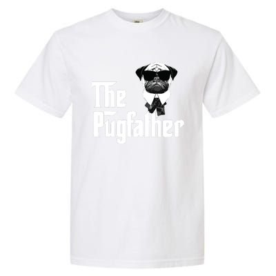 Funny Pug Owner The Pugfather Father Gift Dog Lovers Owner Garment-Dyed Heavyweight T-Shirt