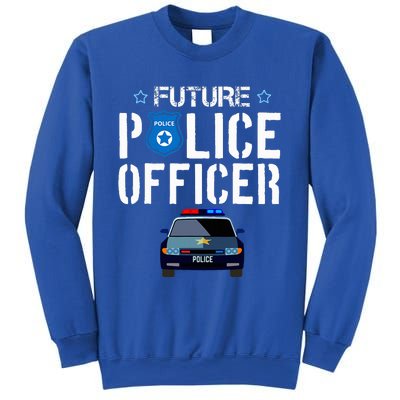 Future Police Officer Cop Birthday Boy Sweatshirt