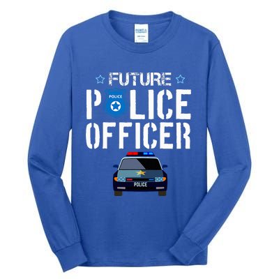 Future Police Officer Cop Birthday Boy Tall Long Sleeve T-Shirt