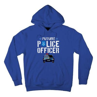 Future Police Officer Cop Birthday Boy Tall Hoodie