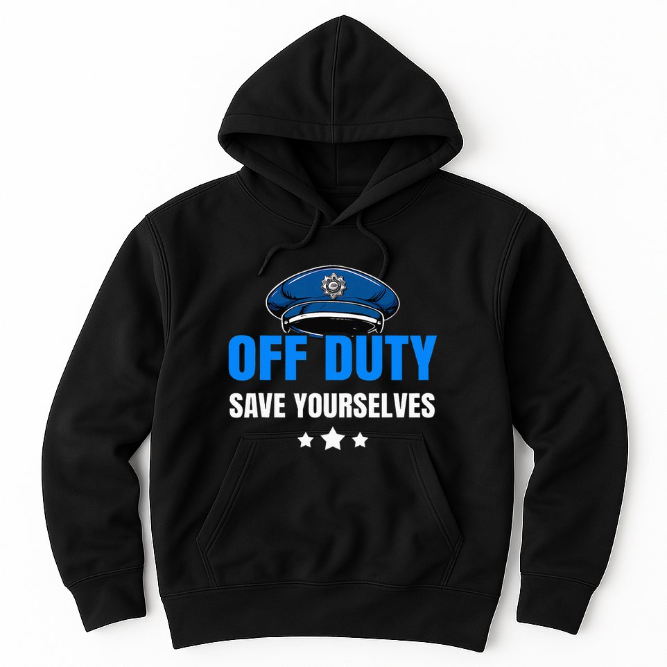 Funny Police Officer Policeman Cop Gift Hoodie