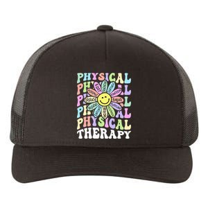 Flower PT Outfit Pediatric Physical Therapy Therapist Yupoong Adult 5-Panel Trucker Hat