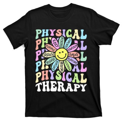 Flower PT Outfit Pediatric Physical Therapy Therapist T-Shirt