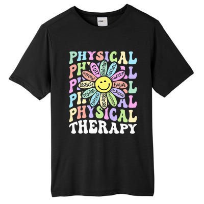 Flower PT Outfit Pediatric Physical Therapy Therapist Tall Fusion ChromaSoft Performance T-Shirt