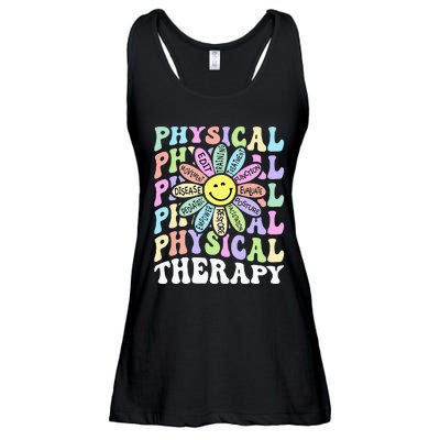 Flower PT Outfit Pediatric Physical Therapy Therapist Ladies Essential Flowy Tank