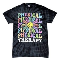 Flower PT Outfit Pediatric Physical Therapy Therapist Tie-Dye T-Shirt