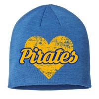 Fairhope Pirates Over Heart Sustainable Beanie