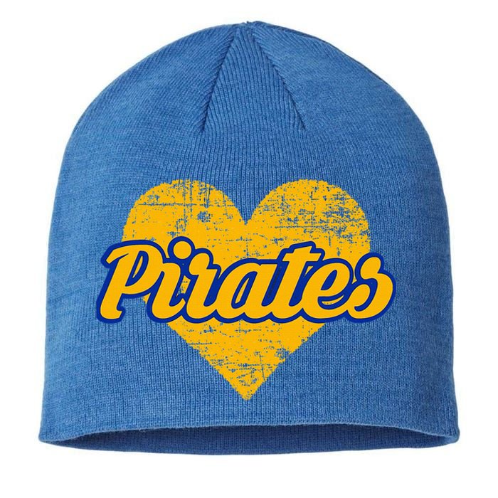 Fairhope Pirates Over Heart Sustainable Beanie