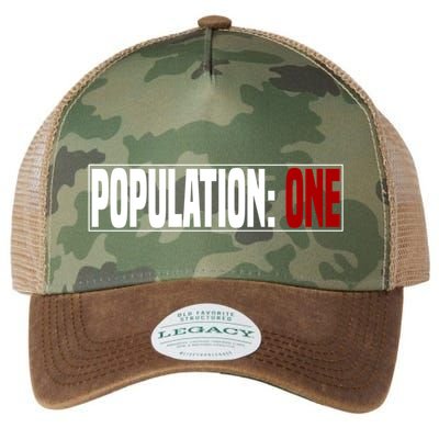 Funny Population One Vr Legacy Tie Dye Trucker Hat