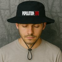 Funny Population One Vr Bucket Hat
