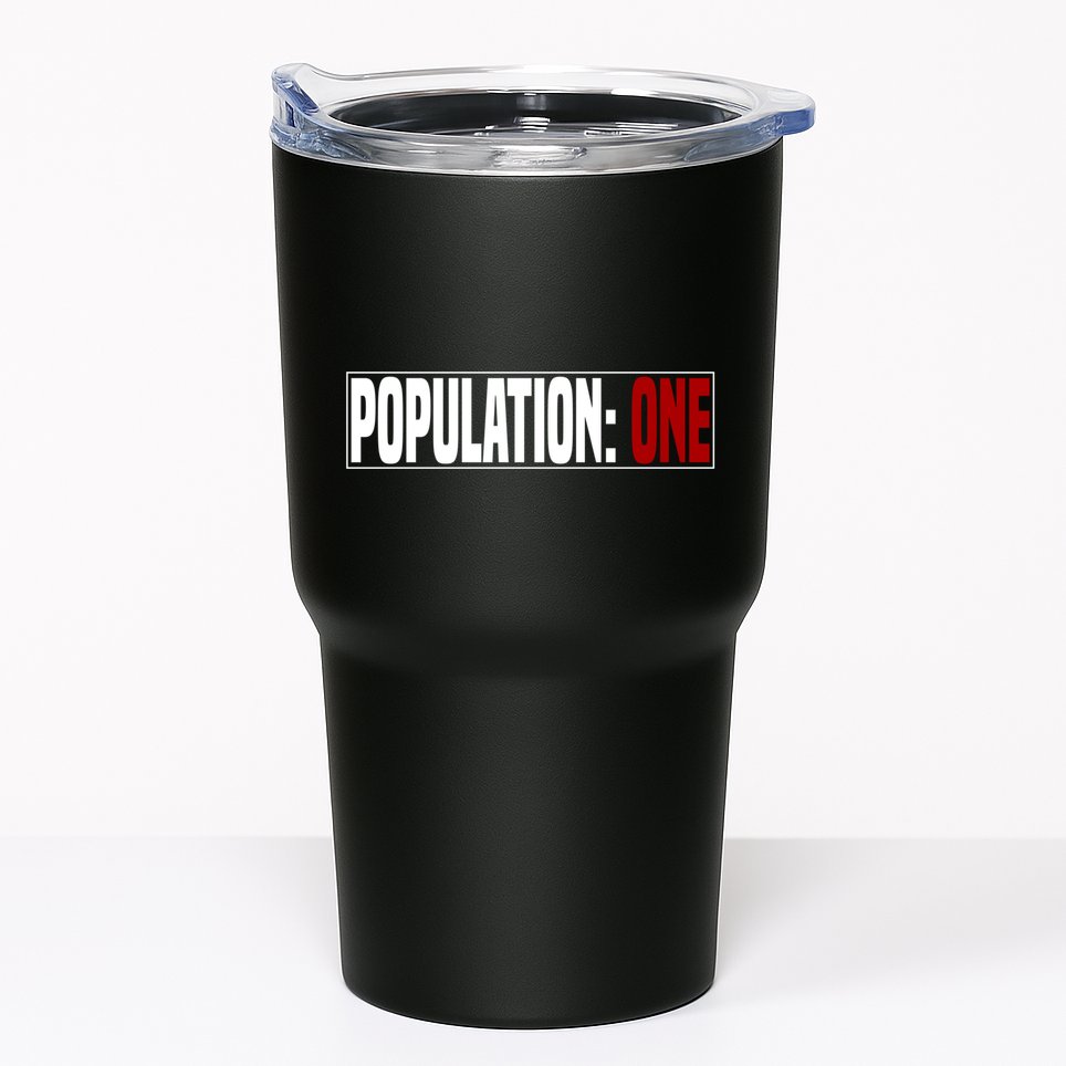 Funny Population One Vr Tumbler