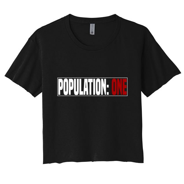 Funny Population One Vr Crop Top