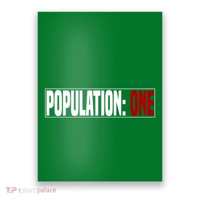 Funny Population One Vr Poster